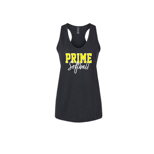 PRIME OUTLINE Women's Black Tank Top [ADULT]