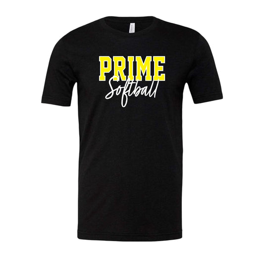 PRIME OUTLINE Black Tee [ADULT]