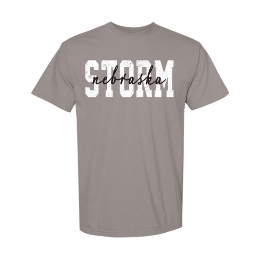 STORM LAYERED Grey Tee [ADULT]