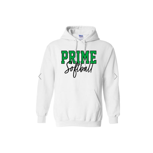 PRIME OUTLINE White Hoodie [ADULT]