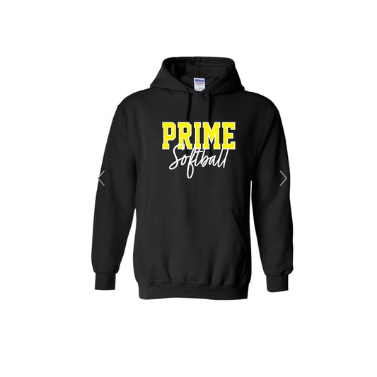 PRIME OUTLINE Black Hoodie [YOUTH]
