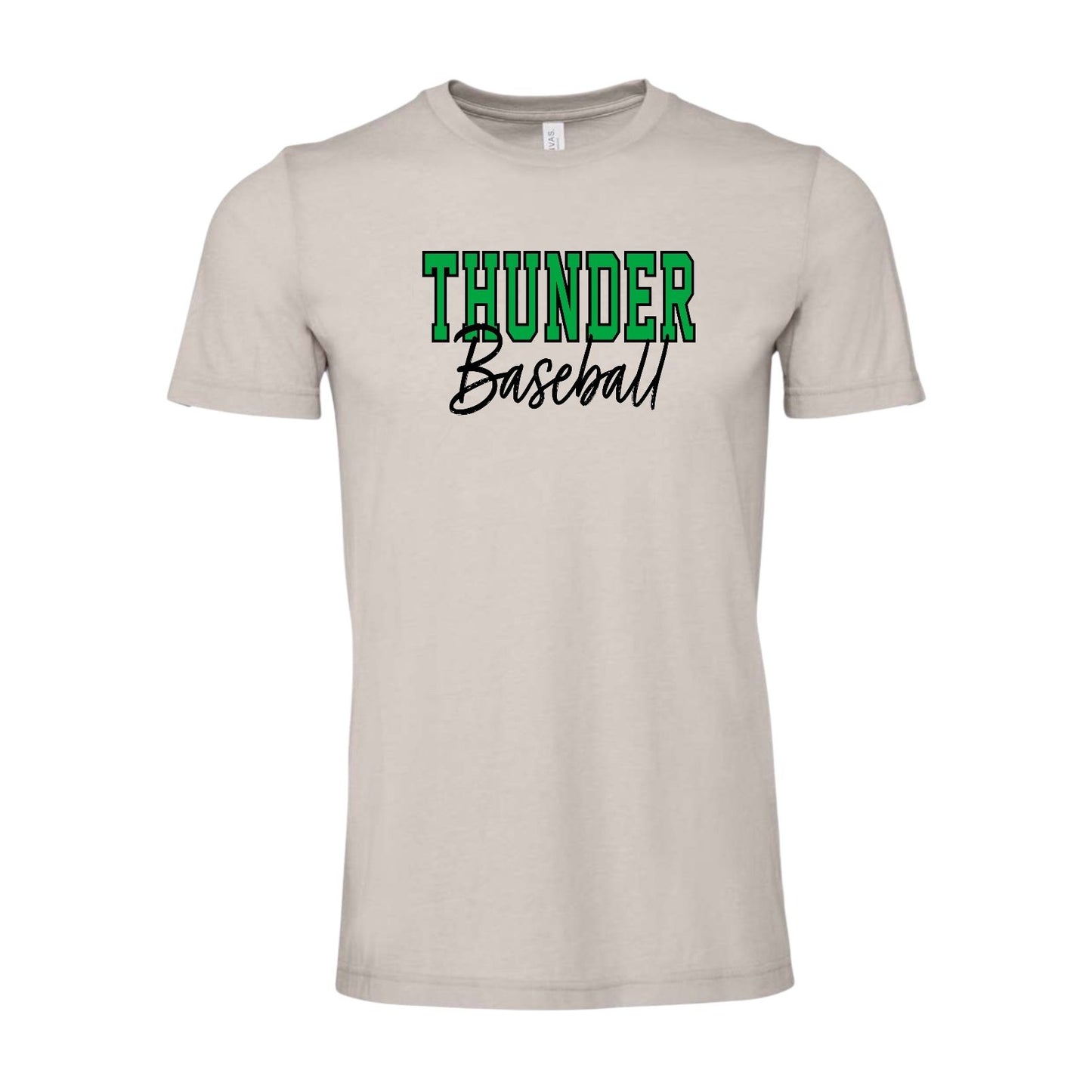 THUNDER OUTLINE Cool Grey Tee [ADULT]