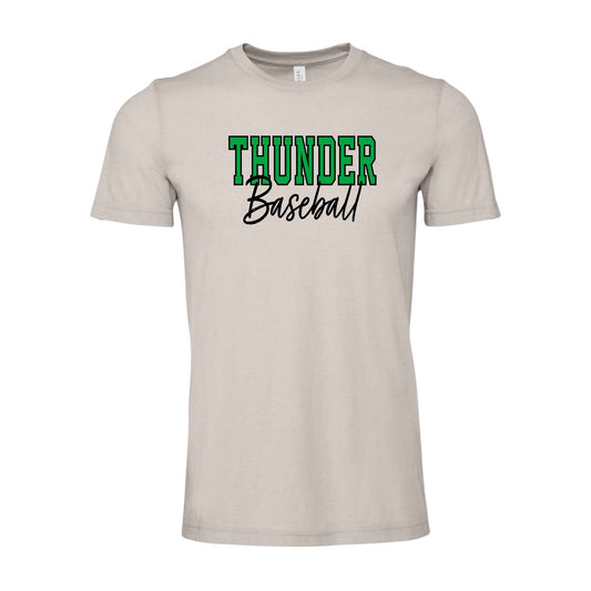 THUNDER OUTLINE Cool Grey Tee [ADULT]