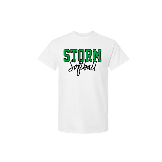 STORM OUTLINE White Tee [ADULT]