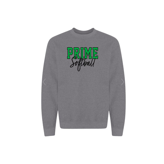 PRIME OUTLINE Heather Grey Crewneck [ADULT]