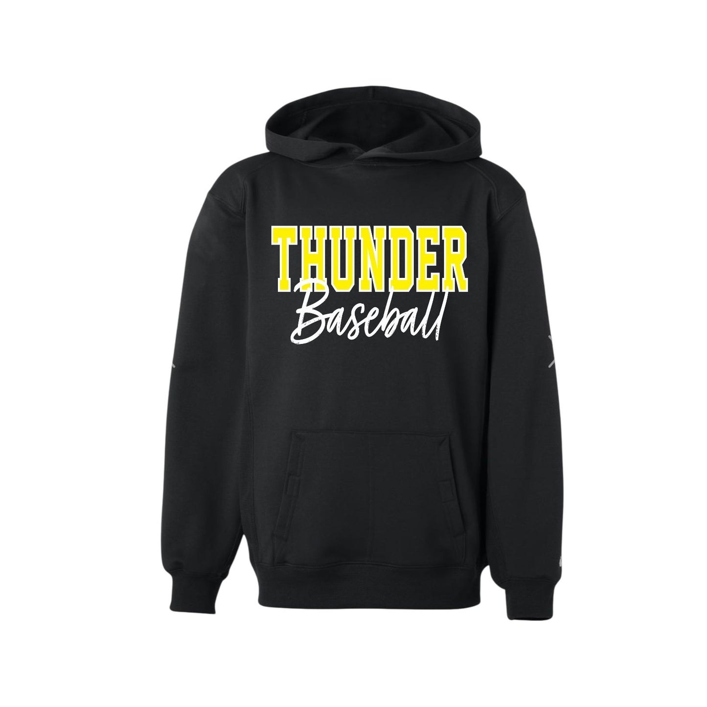THUNDER YELLOW OUTLINE Sport Hoodie [YOUTH]